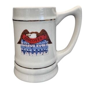 Vintage Air Force Reserve "Discover America's Pride" Beer Stein Coffee Mug
